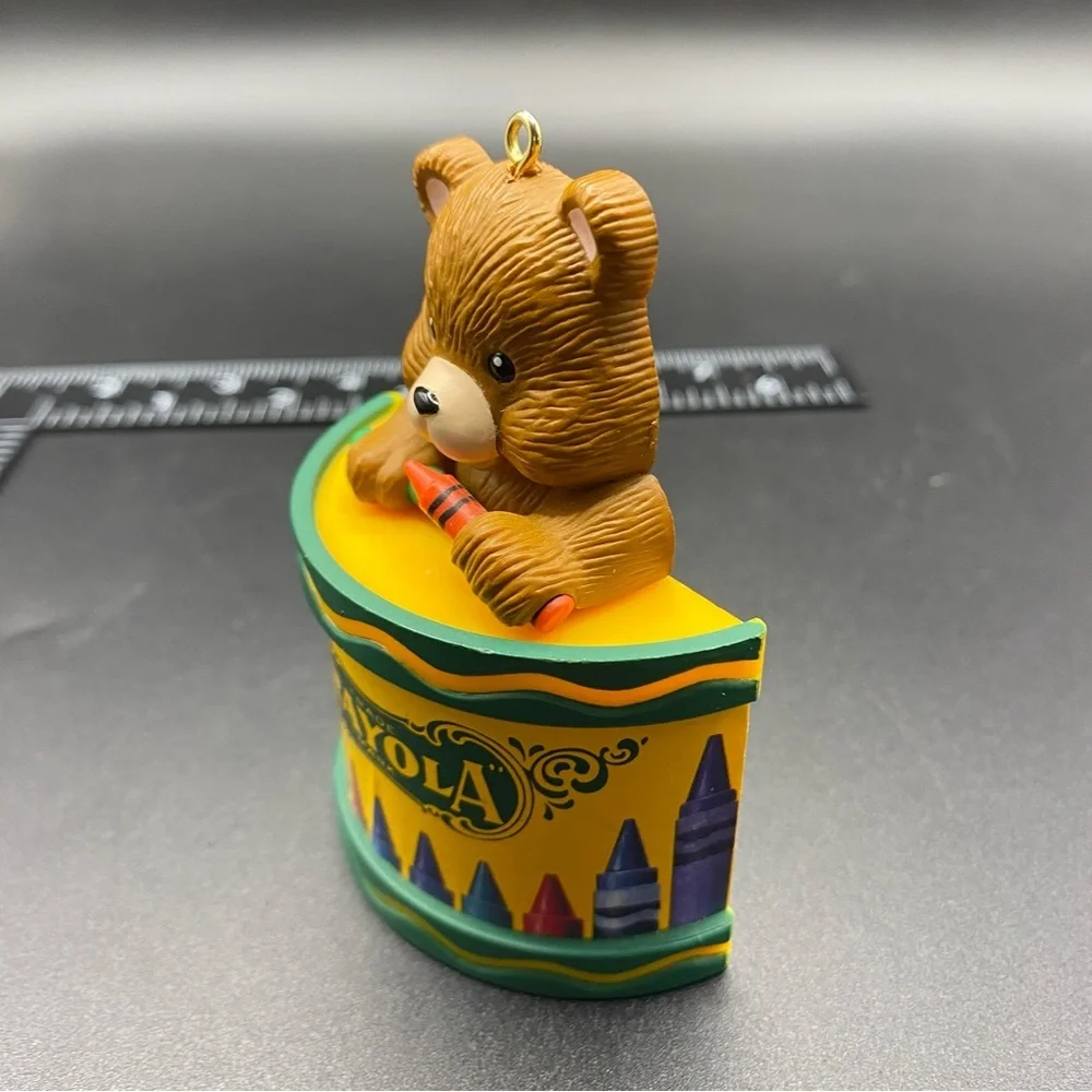 Vintage Hallmark Crayola Bear Bonney & Smith 1992 Ornament